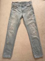 Calvin Klein Jeans W28xL30 lichtblauw met scheuren, Calvin Klein, Blauw, W32 (confectie 46) of kleiner, Ophalen of Verzenden