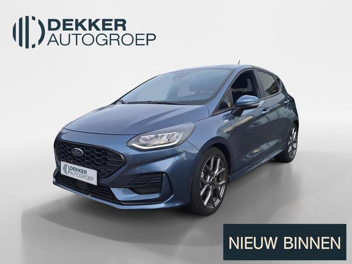 Ford Fiesta 1.0 EcoBoost Hybrid ST-Line WINTERPAKKET., Auto's, Ford, Bedrijf, Te koop, Fiësta, ABS, Airbags, Airconditioning, Alarm
