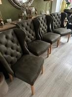 Te koop prachtige eetstoelen kleur groen, Ophalen, Overige kleuren