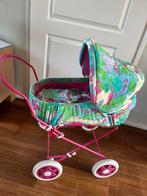 Vintage Poppenwagen met Bloemenprint, Kinderen en Baby's, Ophalen, Gebruikt, Kinderwagen, Overige merken