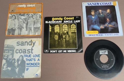 5x Singletjes 45 toeren van THE SANDY COAST hans vermeulen, Cd's en Dvd's, Vinyl Singles, Single, Pop, 7 inch, Ophalen of Verzenden