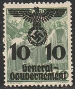 Generalgouvernement 1940 21 Poolse zegel 10gr op 10gr Ongebr, Postzegels en Munten, Ophalen of Verzenden, Overige periodes, Postfris
