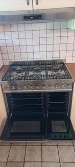 Boretti : 6 pits gasfornuis met dubbele oven ., Witgoed en Apparatuur, Fornuizen, 60 cm of meer, Ophalen of Verzenden, Zo goed als nieuw