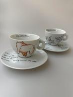 Illy collection 6 cappuccino cups Shizuka Yokomizo DREAM, Nieuw, Kop en/of schotel, Ophalen of Verzenden, Porselein