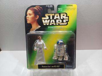 Star Wars Princess Leia and R2-D2 POTF Kenner Sealed