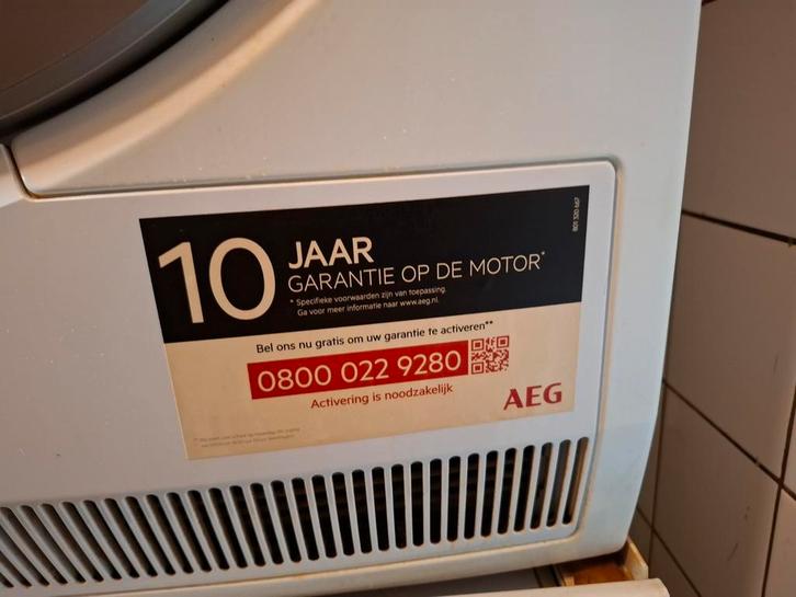AEG ProSense 1-8kg Droger - Energiezuinig!, Witgoed en Apparatuur, Wasdrogers, Gebruikt, Condens, Voorlader, 6 tot 8 kg, 85 tot 90 cm