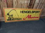 Reclamebord Albatros vissen hengelsport, Ophalen of Verzenden, Reclamebord