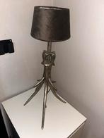 2 Zilvere Boomstamp lampen, Huis en Inrichting, Lampen | Vloerlampen, Ophalen, Zo goed als nieuw, Minder dan 100 cm