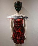 Zombie Killer Halloween Set - Masker, Mes, Schort, Ophalen of Verzenden, Nieuw, Halloween, Accessoires