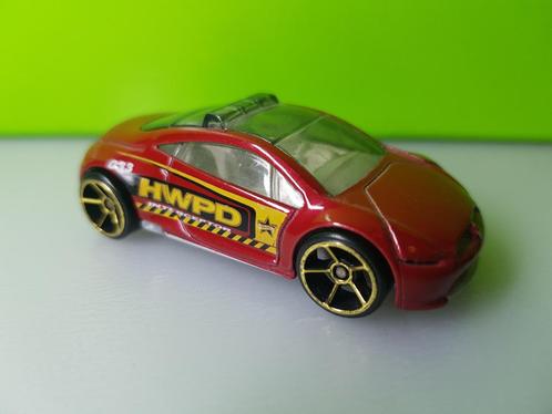 Hotwheels - Mitsubishi Eclipse HWPD [rood] 1/60, Hobby en Vrije tijd, Modelauto's | Overige schalen, Gebruikt, Auto, Ophalen of Verzenden