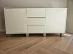 Stereokast (wit) van meubelmaker, Ophalen, Gebruikt, 150 tot 200 cm, Minder dan 100 cm