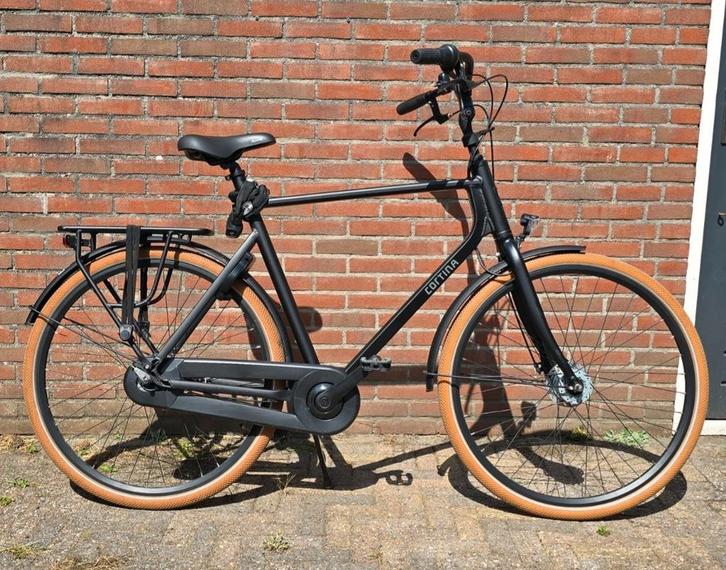 Cortina Foss Black 65 inch te koop, Fietsen en Brommers, Fietsen | Heren | Herenfietsen, Zo goed als nieuw, Overige merken, Versnellingen