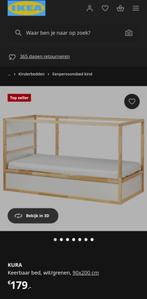 Ikea kura bed, Huis en Inrichting, Ophalen, Gebruikt, 90 cm, Eenpersoons