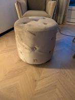 Poef Riviera Maison in nieuw staat, Ophalen, Minder dan 50 cm, Rond, Minder dan 50 cm