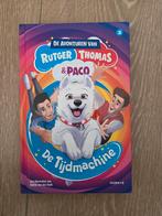 Rutger, Thomas en Paco - De Tijdmachine, Rutger Vink; Thomas van Grinsven, Fictie algemeen, Ophalen of Verzenden, Zo goed als nieuw