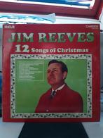 Jim Reeves 12 songs of Christmas (Z214-118), Ophalen of Verzenden, Zo goed als nieuw, 12 inch