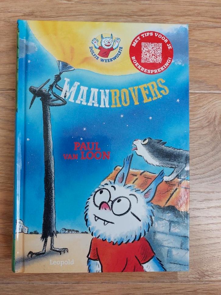 Paul van Loon - Maanrovers - Dolfje Weerwolfje dl 23, Boeken, Kinderboeken | Jeugd | onder 10 jaar, Zo goed als nieuw, Fictie algemeen