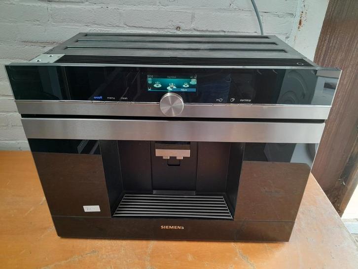 NIEUW MODEL SIEMENS CT636LES1 INBOUW KOFFIEAUTOMAAT TE KOOP, Witgoed en Apparatuur, Koffiezetapparaten, Gebruikt, Gemalen koffie