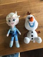 Frozen Knuffels: Elsa & Olaf - 30cm, Ophalen of Verzenden, Zo goed als nieuw, Overige typen