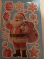 Kerst stickers roze raam, Ophalen of Verzenden, Nieuw