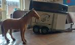 Bruder Paardentrailer met paard, Ophalen, Zo goed als nieuw