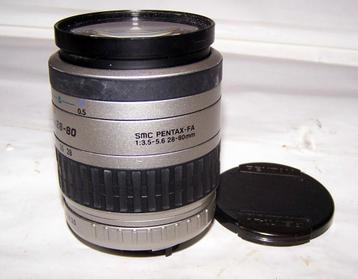 SMC Pentax-FA 1:3.5-5.6 28-80mm. Geschikt voor DSLR. Nwst. beschikbaar voor biedingen