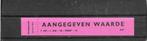 Ptt strookje 139 Aagegeven Waarde '66, Verzenden, Postfris, Overige thema's