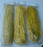 RAFFIA DECO GEEL nieuw, -, -, Nieuw, Ophalen of Verzenden