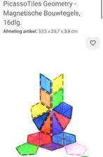 Picasso Tiles - Magnetische Tegels 16 stuks, Kinderen en Baby's, Speelgoed | Bouwstenen, Ophalen of Verzenden, Zo goed als nieuw