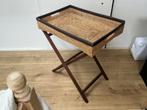 Sidetable riet, Huis en Inrichting, Tafels | Sidetables, Ophalen, Overige materialen, Gebruikt, 50 tot 100 cm