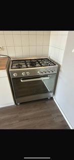 Bestron gasfornuis incl oven (incl of excl afzuiger), Witgoed en Apparatuur, Fornuizen, Zo goed als nieuw, Gas, Vrijstaand, 4 kookzones