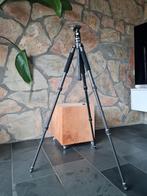 Mooi groot camera statief, verstelbaar. Fotoboek met lamp., Gebruikt, Minder dan 150 cm, Met balhoofd, Ophalen of Verzenden