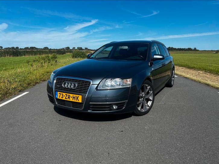 Audi A6 2.8 FSI 154KW Quat Avant AUT 2008 Blauw, Auto's, Audi, Particulier, A6, Benzine, D, Stationwagon, Automaat, Origineel Nederlands
