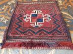 Mooi antiek handgeknoopt Perzisch kussen uit Iran 46-50 cm.