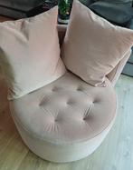 Nous living “josh” velvet fauteuil velvet, Huis en Inrichting, Fauteuils, Ophalen, 75 tot 100 cm, Zo goed als nieuw, Stof