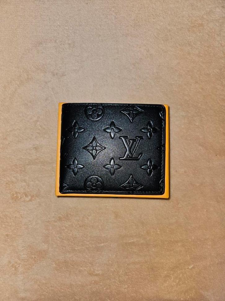 Louis Vuitton Portemonnee, Sieraden, Tassen en Uiterlijk, Portemonnees, Zo goed als nieuw, Overige merken, Zwart, Leer, Ophalen of Verzenden
