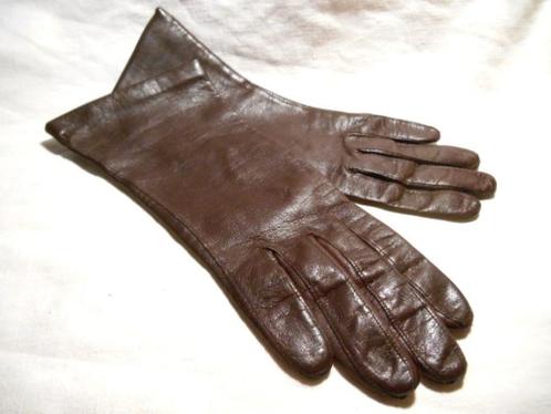 Prachtige z.g.a.n. echt leren handschoenen, Kleding | Dames, Mutsen, Sjaals en Handschoenen, Zo goed als nieuw, Handschoenen, Verzenden