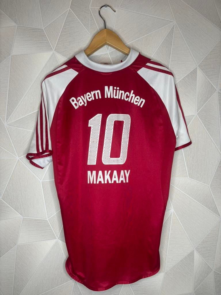 Bayern München Thuis 2003/2004 Makaay, Sport en Fitness, Voetbal, Zo goed als nieuw, Shirt, Maat XL, Ophalen of Verzenden