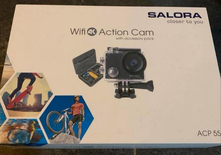 Salora ACP550, Audio, Tv en Foto, Actiecamera's, Zo goed als nieuw, Overige merken, Ophalen