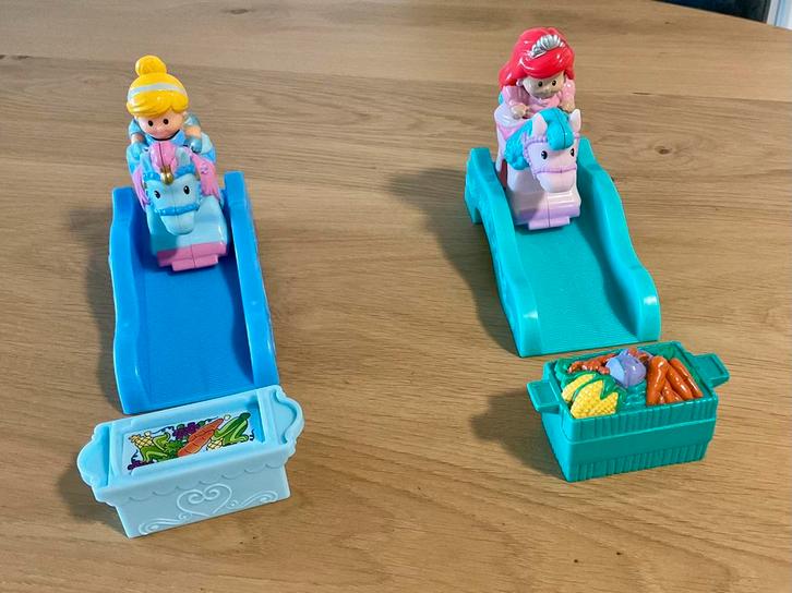 Little People : Disney Klip Klop paardjes met prinsesjes, Kinderen en Baby's, Speelgoed | Fisher-Price, Zo goed als nieuw, Speelset