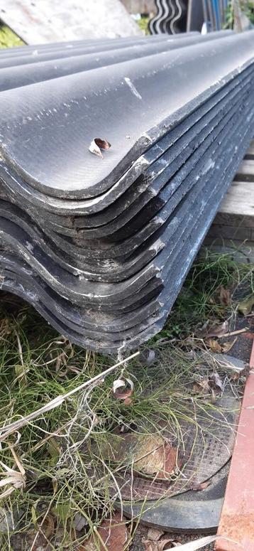 Eternit vezelcement golfplaten, dakplaten, zgan, 4 jaar oud beschikbaar voor biedingen