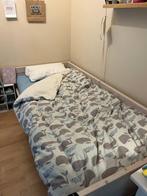 Lifetime bed 90x200 + lattenbodem - whitewash, Huis en Inrichting, Ophalen, Gebruikt, 90 cm, 200 cm