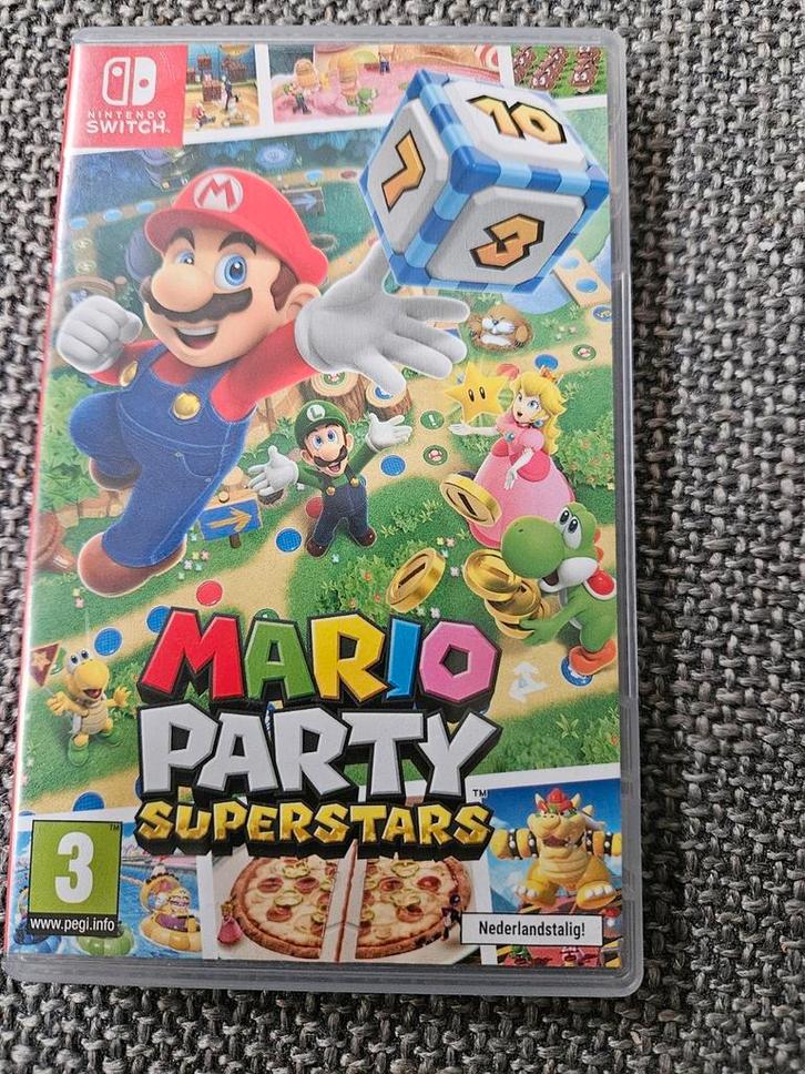 Mario party superstars, Spelcomputers en Games, Games | Nintendo Switch, Zo goed als nieuw, 3 spelers of meer, Vanaf 3 jaar, Ophalen of Verzenden