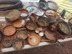 Koperen pannen steelpannen poffertjes pan, Huis en Inrichting, Keuken | Potten en Pannen, Ophalen of Verzenden, Gebruikt, Overige materialen