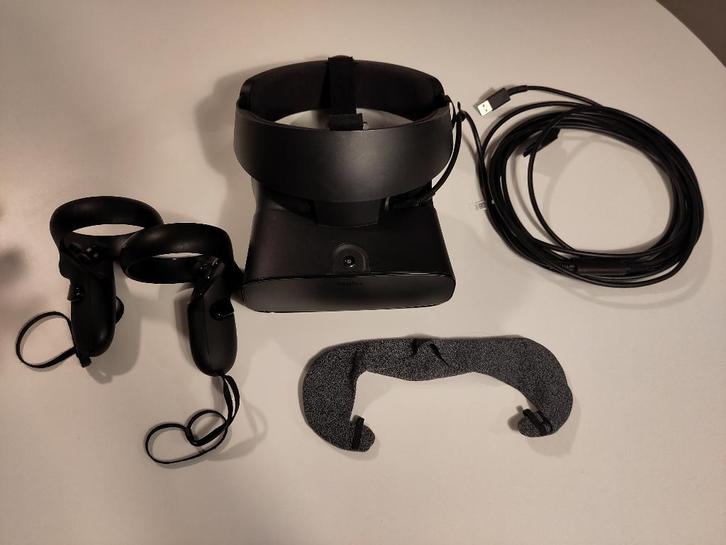 Oculus Rift S, Spelcomputers en Games, Virtual Reality, Gebruikt, Pc, VR-bril, Ophalen of Verzenden