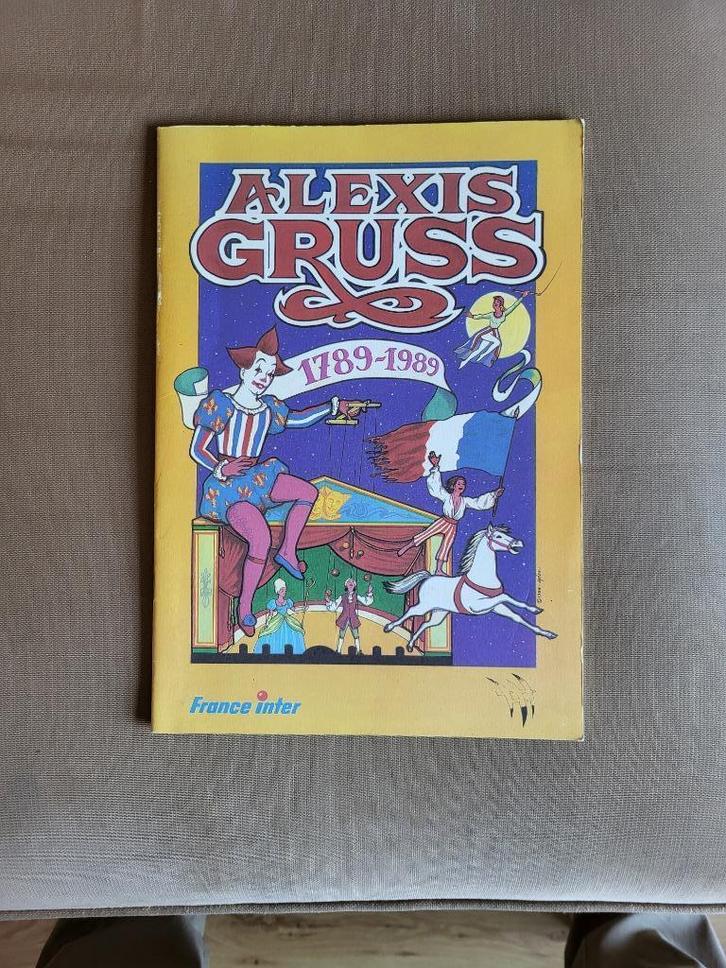 Circus/programma 200 jaar Franse Revolutie/ Cirque A. Gruss., Verzamelen, Overige Verzamelen, Zo goed als nieuw, Ophalen of Verzenden