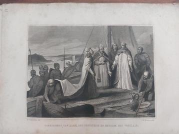 17 / Karel de Eenvoudige en Hendrik de Vogelaar in jaar 921 beschikbaar voor biedingen