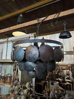 schijfjes lamp ``WOONWINKEL RUSTIEK``, Huis en Inrichting, Lampen | Hanglampen, Ophalen of Verzenden, Metaal