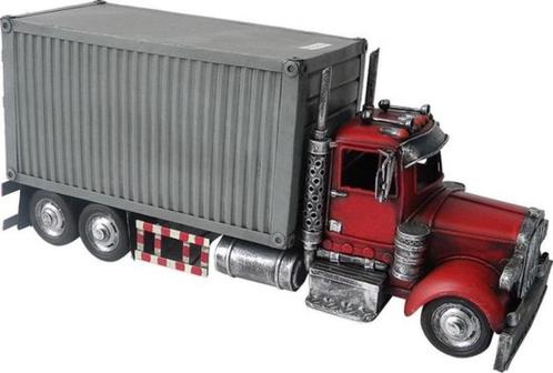 Clayre & Eef Decoratie Miniatuur Vrachtauto 36*13*16, Huis en Inrichting, Woonaccessoires | Overige, Nieuw, Ophalen of Verzenden