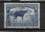 Belgisch Congo dieren 1937 okapi, Postzegels en Munten, Ophalen of Verzenden, Dier of Natuur, Gestempeld